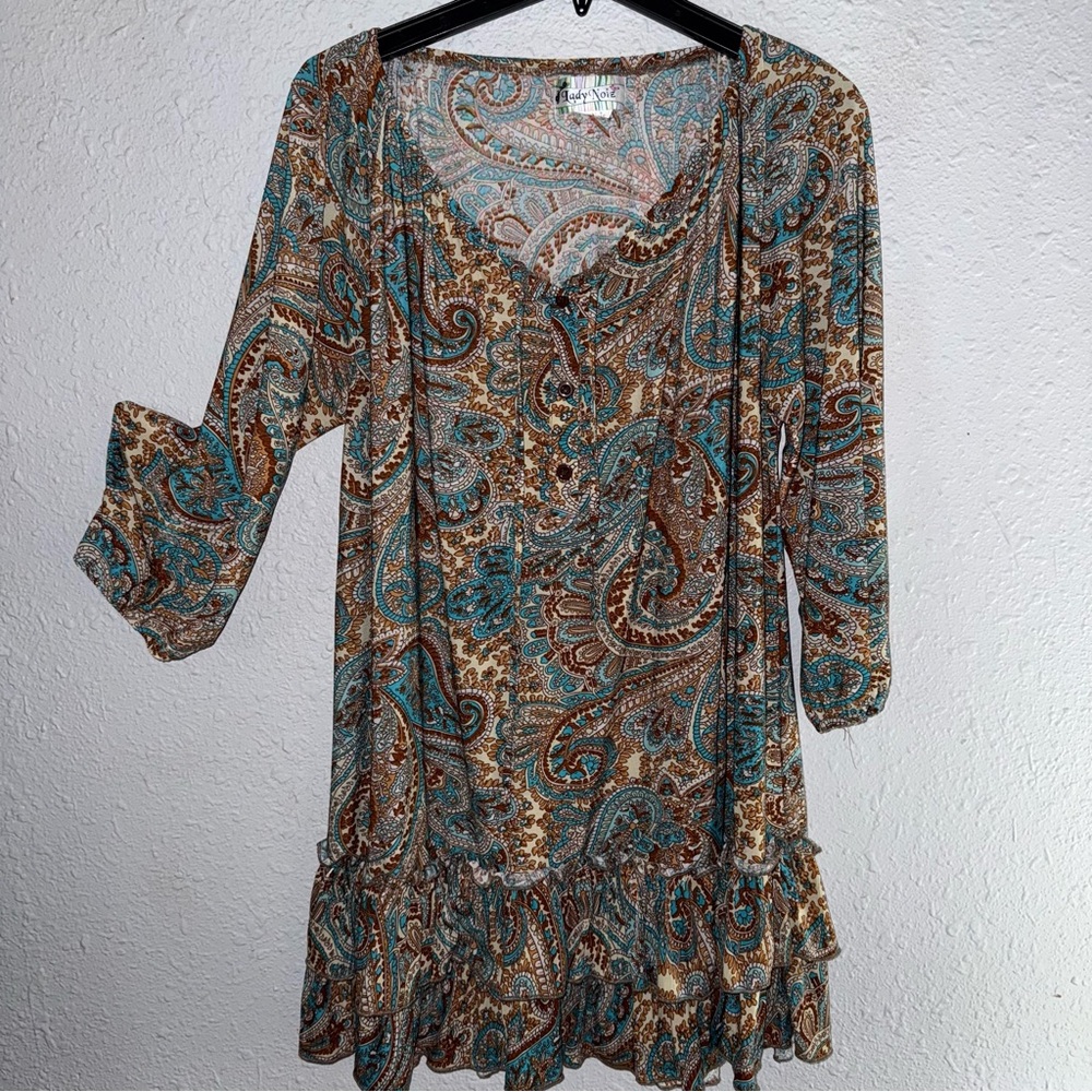 Lady Noiz Multicolor Paisley Top